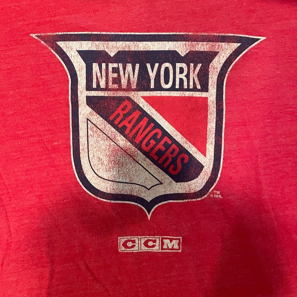 New York rangers vintage ccm t shirt - Picture 3 of 4